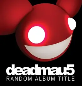 mau5trap Recordings Limited (LP) Deadmau5 - Random Album Title (Red Vinyl)