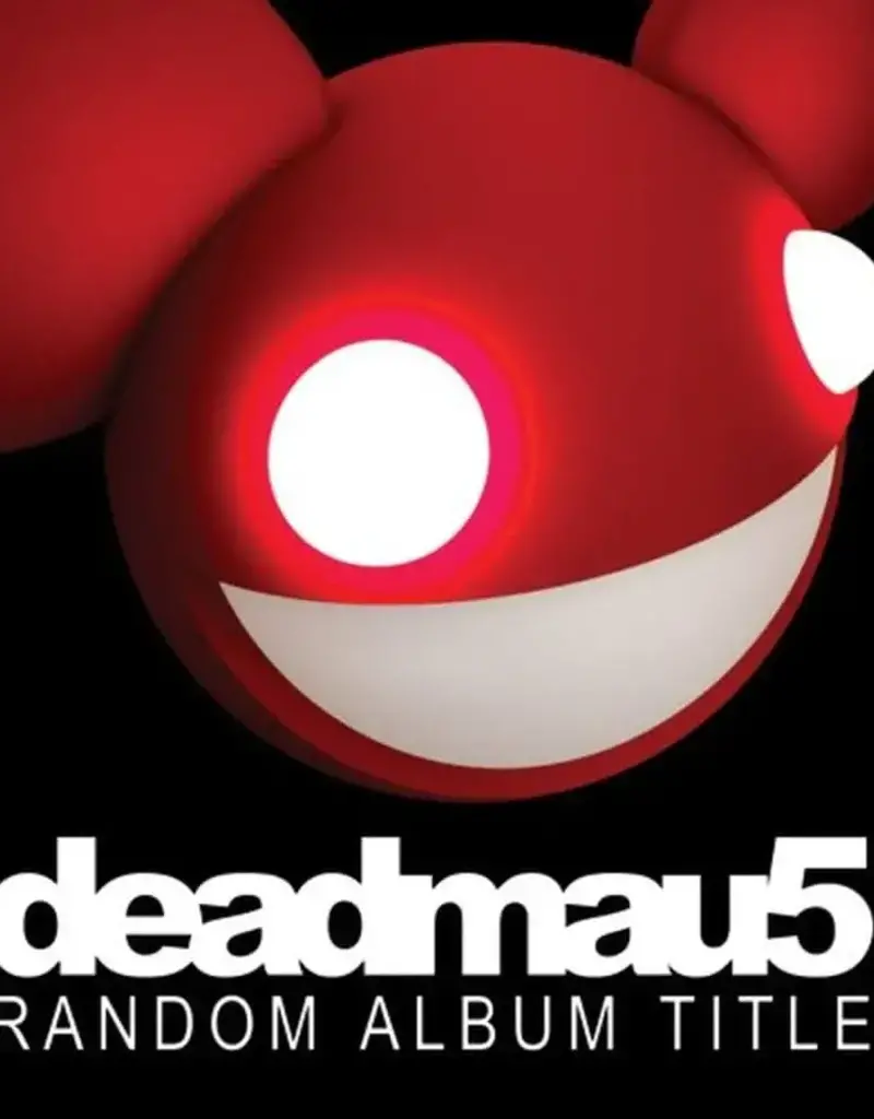 mau5trap Recordings Limited (LP) Deadmau5 - Random Album Title (Red Vinyl)