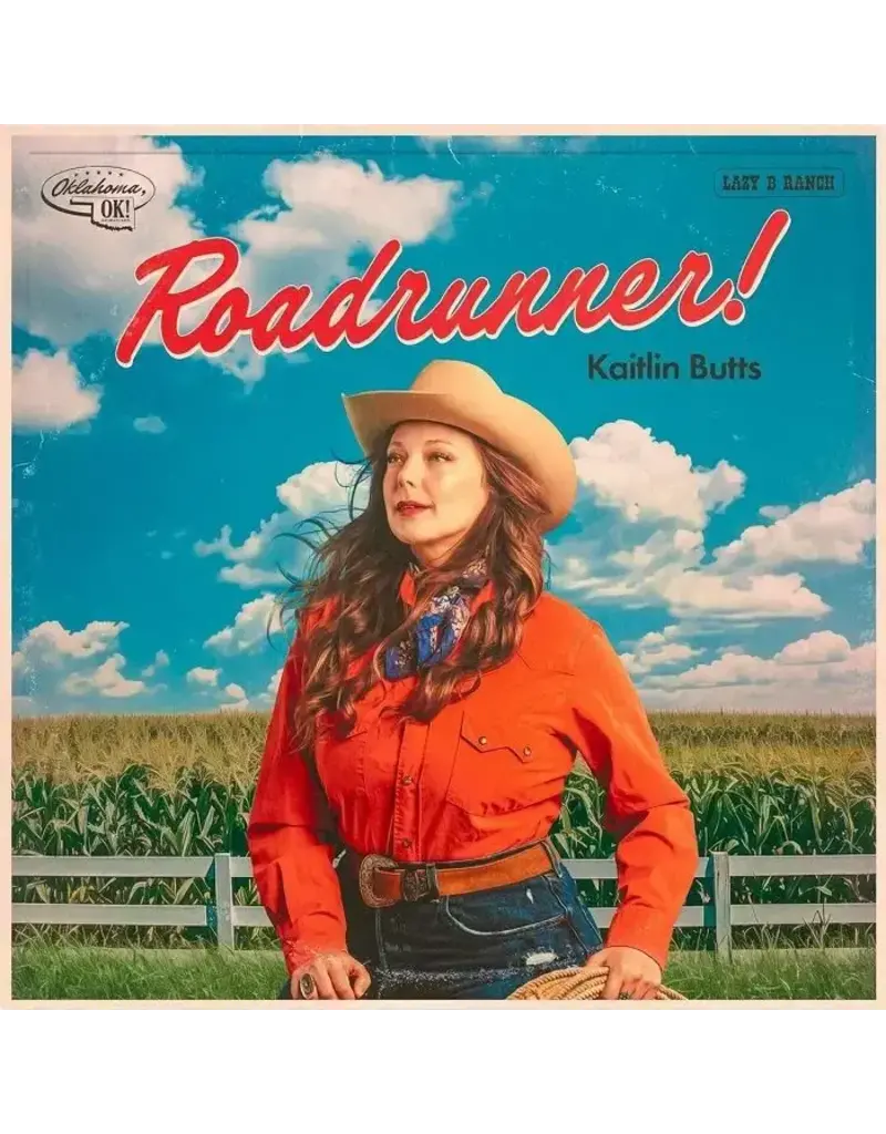 (LP) Kaitlin Butts - Roadrunner! (Bang Bang Red Vinyl) **********DEEP DISCOUNT IN EFFECT!**********