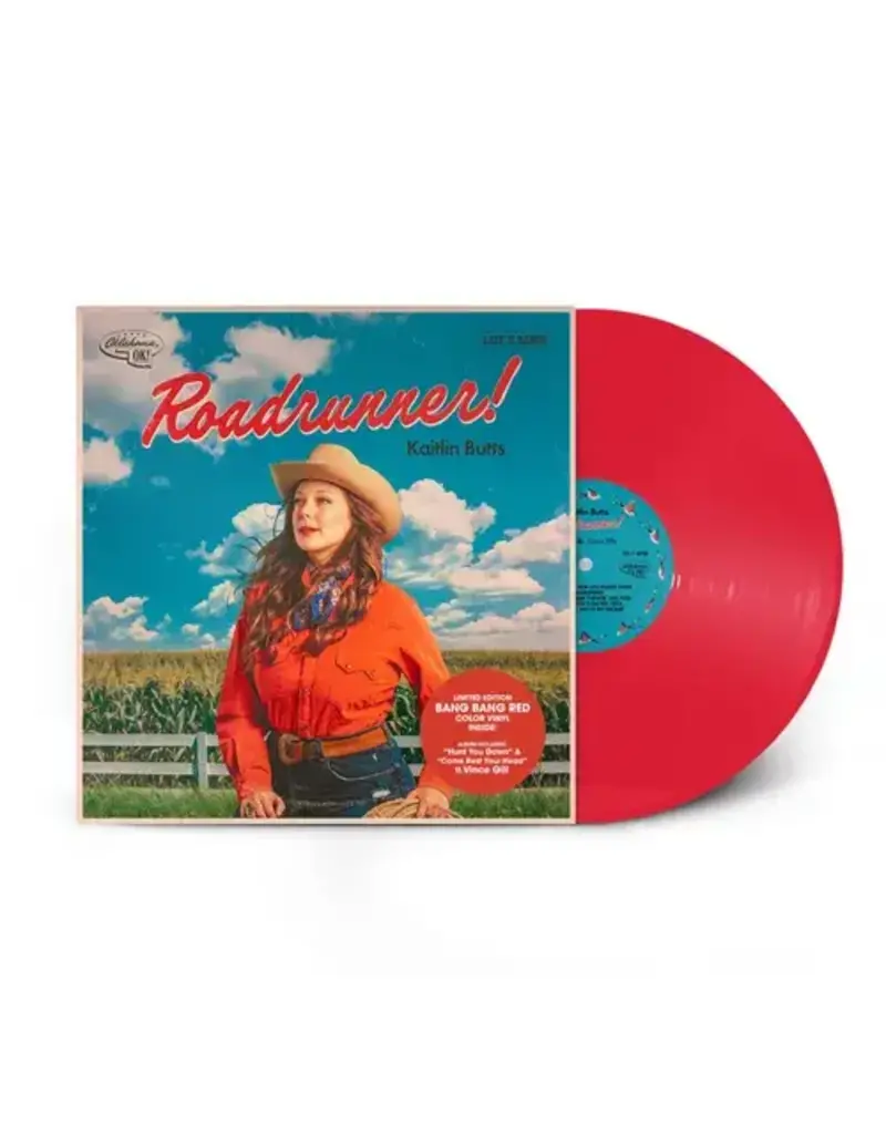 (LP) Kaitlin Butts - Roadrunner! (Bang Bang Red Vinyl) **********DEEP DISCOUNT IN EFFECT!**********