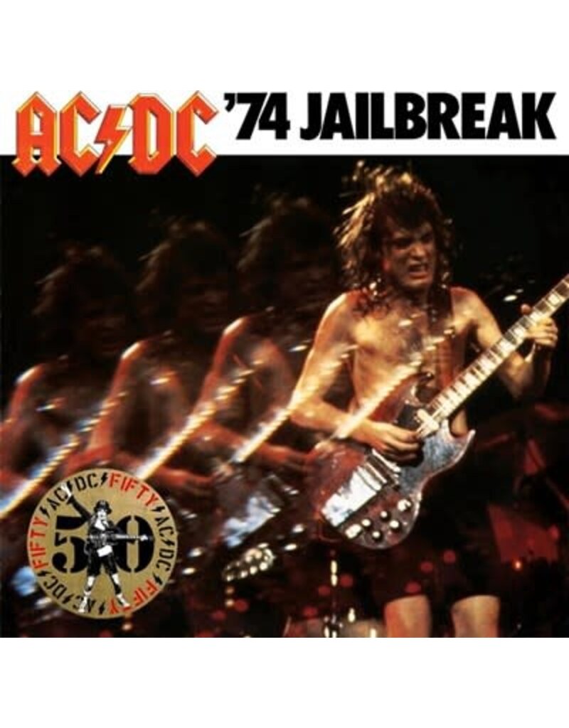 (LP) AC/DC - '74 Jailbreak (50th Anniversary Gold Color Vinyl)