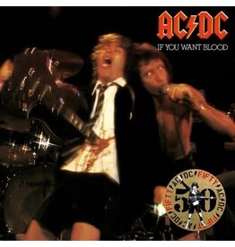 (LP) AC/DC - If You Want Blood You'Ve Got It (50th Anniversary Gold Vinyl)