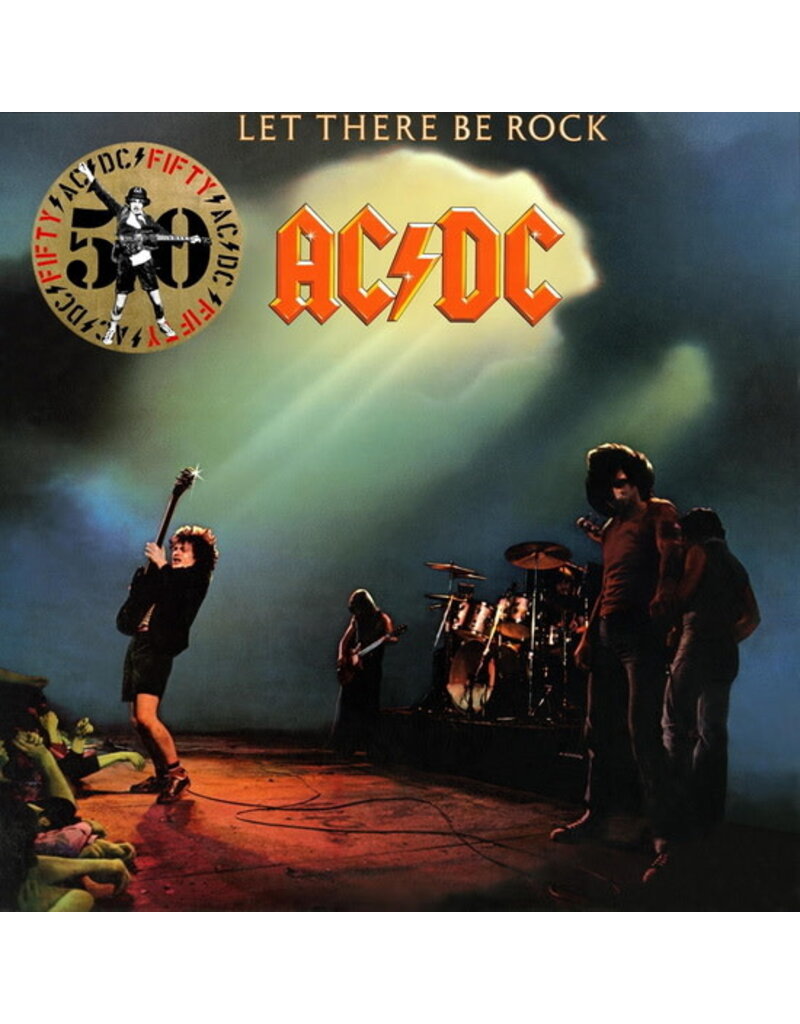 (LP) AC/DC - Let There Be Rock (50th Anniversary Gold Vinyl)