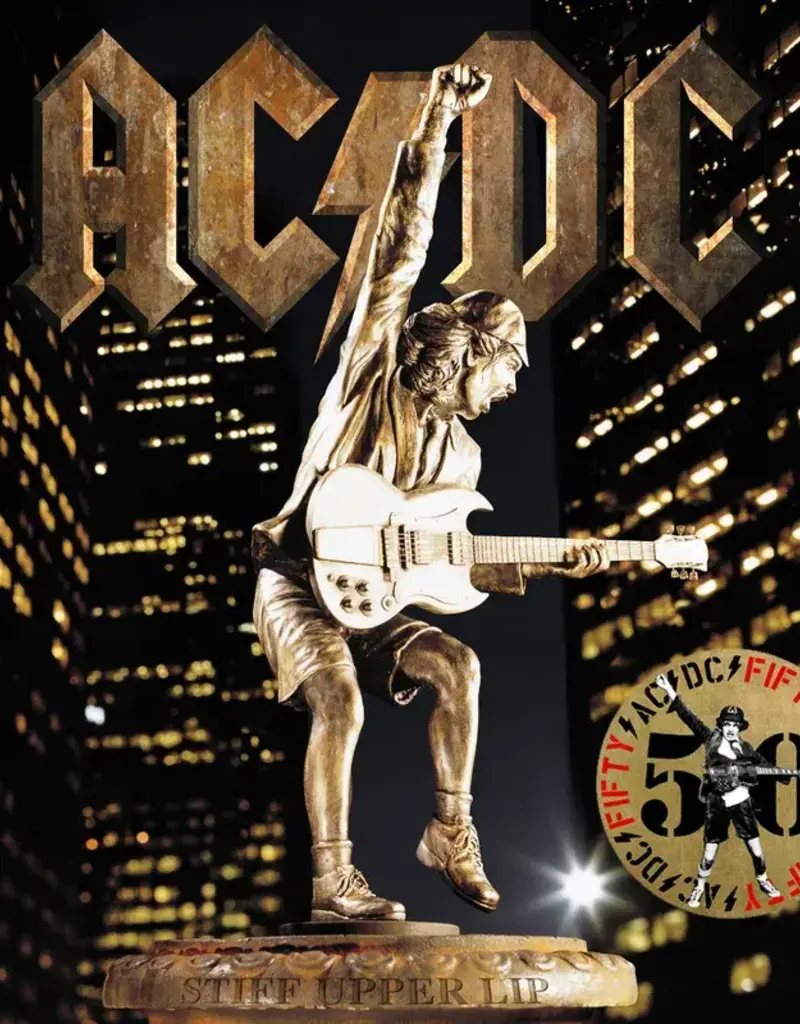 (LP) AC/DC - Stiff Upper Lip (50th Anniversary Gold Vinyl)