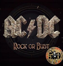 (LP) AC/DC - Rock Or Bust  (50th Anniversary Gold Vinyl)