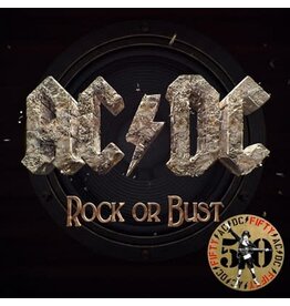 (LP) AC/DC - Rock Or Bust  (50th Anniversary Gold Vinyl)