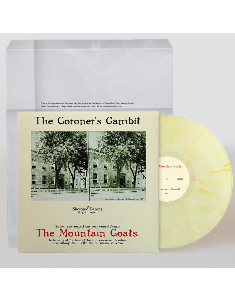 (LP) Mountain Goats - The Coroner's Gambit (2024 Limited Edition "Peak" Vinyl Reissue)