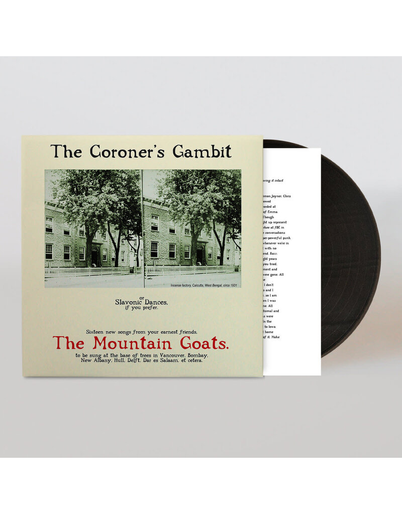 (LP) Mountain Goats	- The Coroner's Gambit (2024 Reissue)