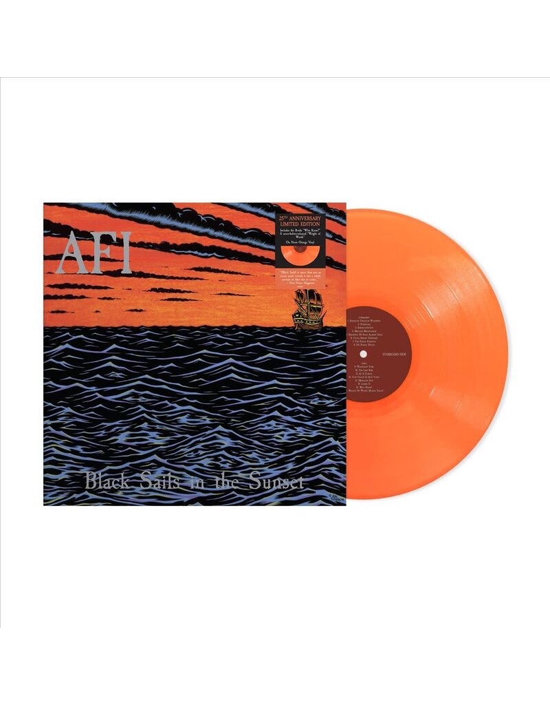 Craft Recordings (LP) AFI - Black Sails In The Sunset (25th Anniversary Edition Neon Orange Vinyl)