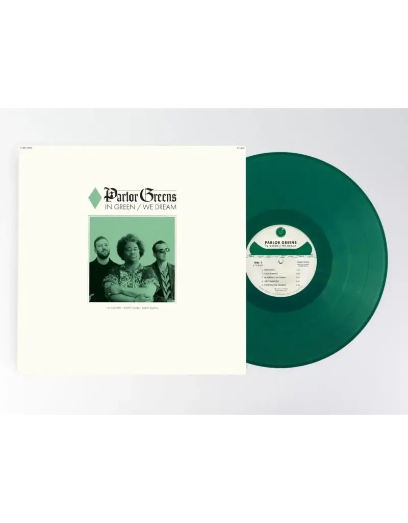 (LP) Parlor Greens - In Green / We Dream (Limited Edition Opaque Green Vinyl)