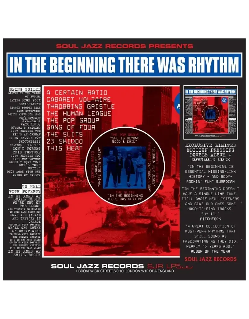 (CD) SOUL JAZZ RECORDS PRESENTS - IN THE BEGINNING THERE WAS RHYTHM