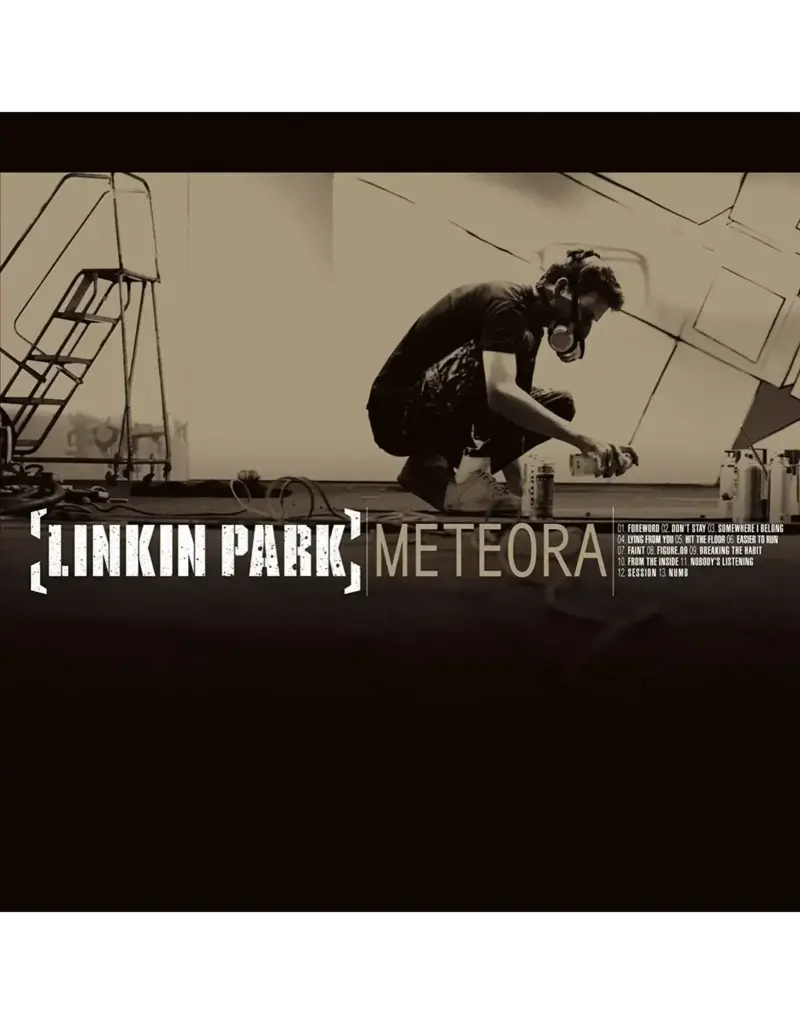 (LP) Linkin Park - Meteora (2024 Reissue Translucent Gold And Red Splatter Vinyl)