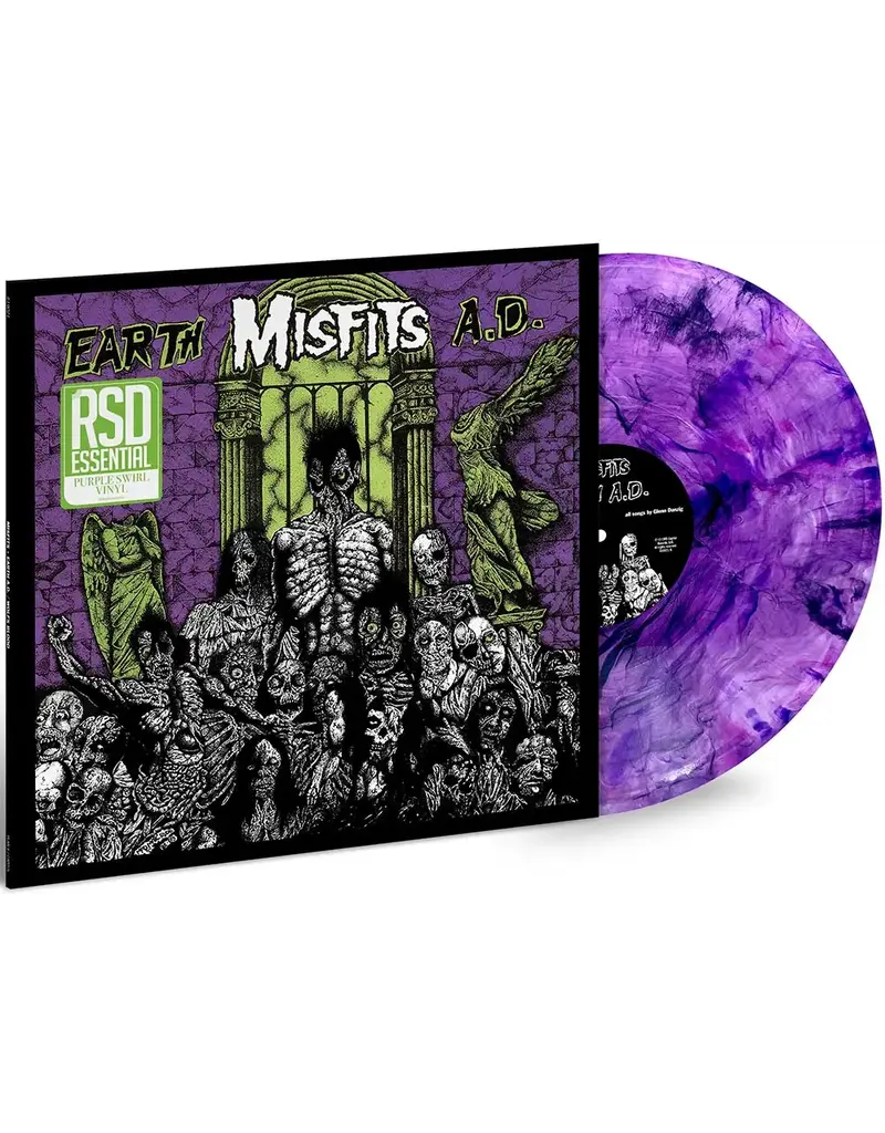 (LP) Misfits - Earth A.D (Indie Exclusive Purple Swirl Reissue)