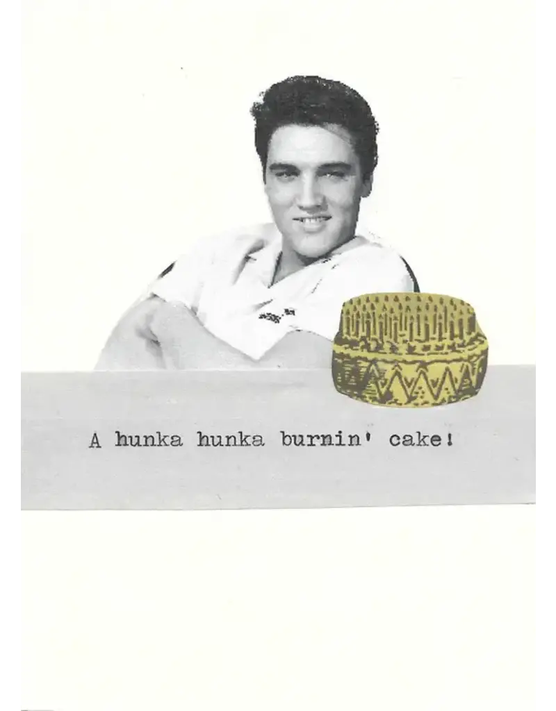 (Cards) Hunka Hunka Burning Cake Elvis Presley