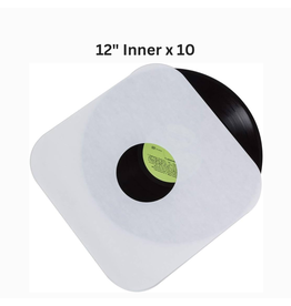 12" Paper Inner Sleeves - Pack of 10