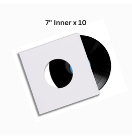 7" Inner Paper Sleeves - Pack of 10