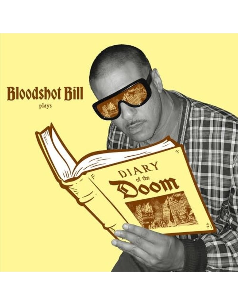 hi-tide records (LP) Bloodshot Bill - Diary Of The Doom LP (Exclusive Gold Nugget Vinyl)