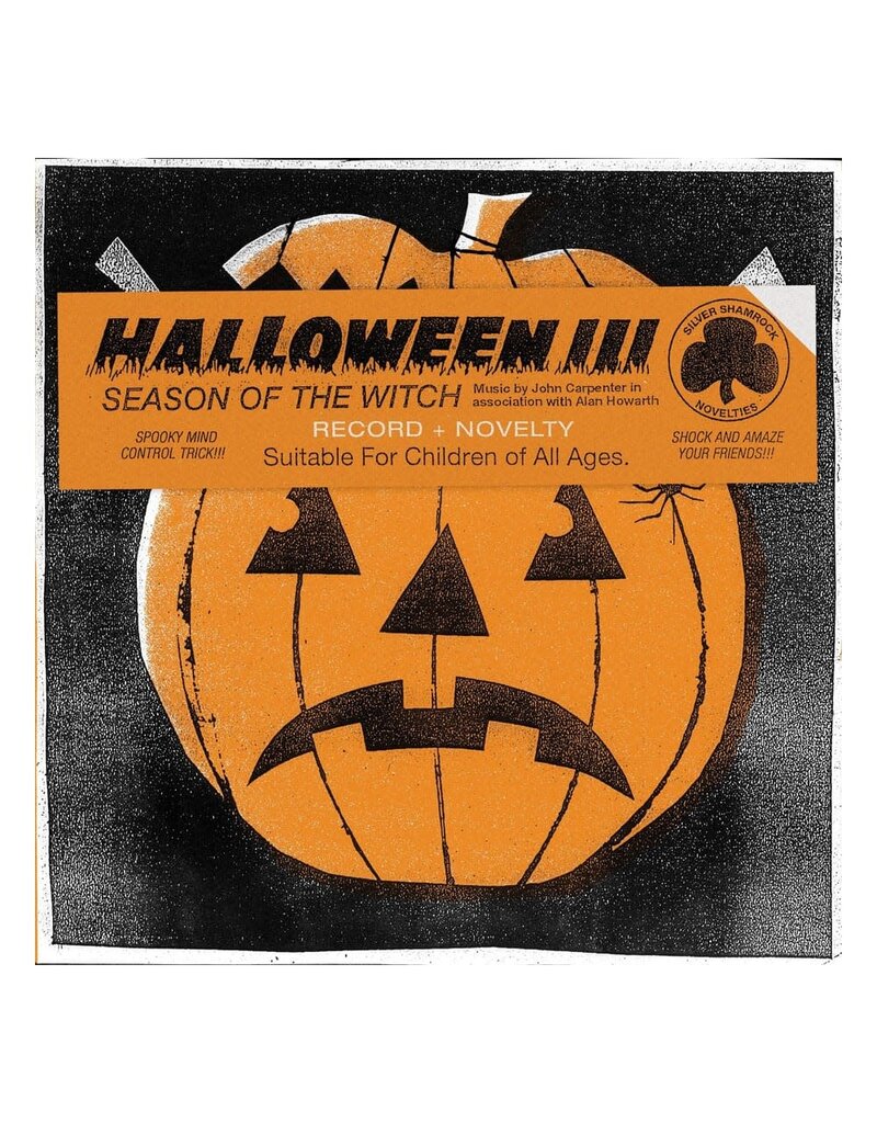 Death Waltz (LP) John Carpenter & Alan Howarth - Halloween III/3: Season Of The Witch (Standard Black Vinyl)