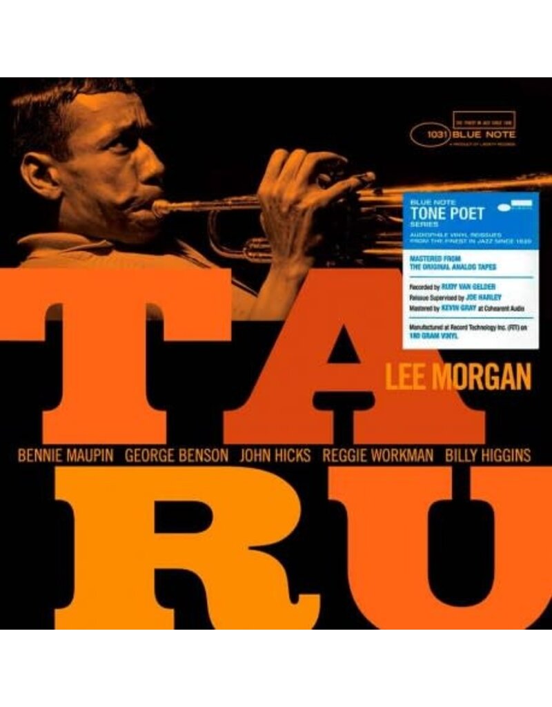 (LP) Lee Morgan -  Taru (180g Blue Note Tone Poet Series Repress)