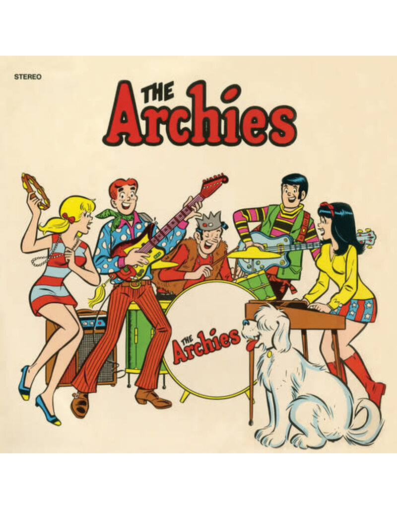 (LP) Archies - The Archies (Pink, Black & White Splatter)