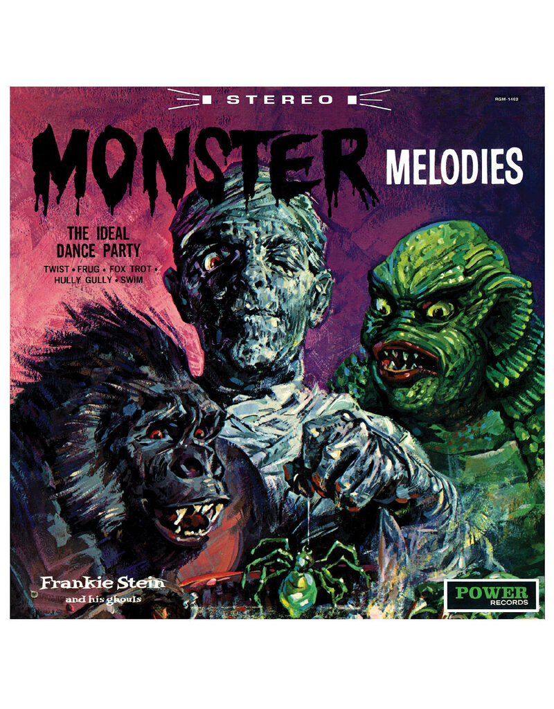 (LP) Frankie Stein and His Ghouls - Monster Melodies (Limited Edition Radioactive Green Vinyl)