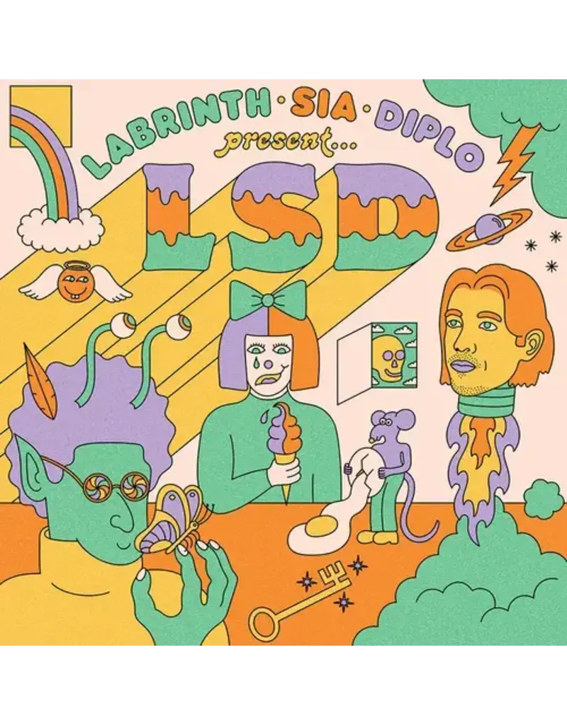 (LP) LSD - Labrinth, Sia & Diplo Presents... Lsd (5th Anniversary Sea Glass Vinyl)