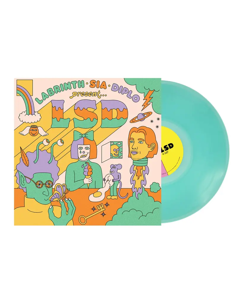 (LP) LSD - Labrinth, Sia & Diplo Presents... Lsd (5th Anniversary Sea Glass Vinyl)