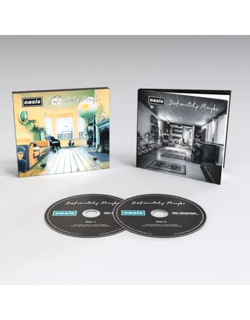 Big Brother (CD) Oasis - Definitely Maybe (30th Anniversary Deluxe Edition Hard Back Book)