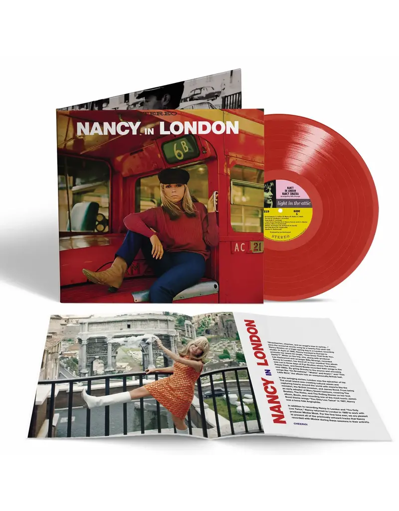 (LP)  Nancy Sinatra - Nancy In London (Exclusive Red Vinyl)