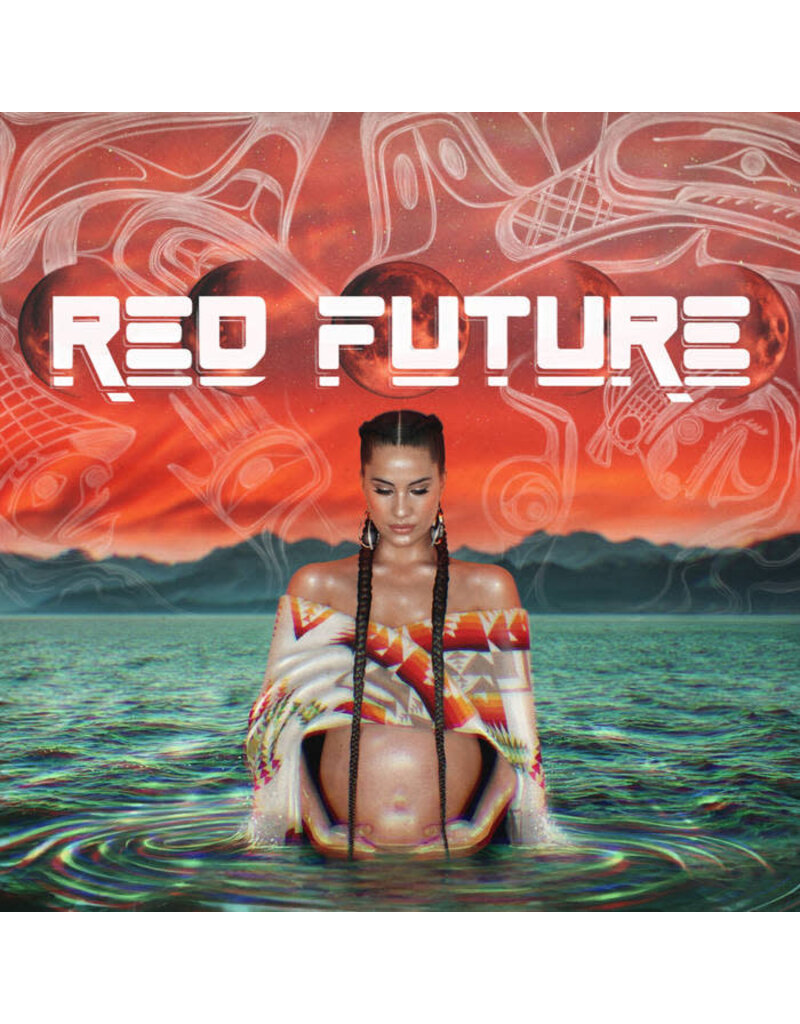 (LP) Snotty Nose Rez Kids - Red Future (Translucent Turquoise Vinyl)