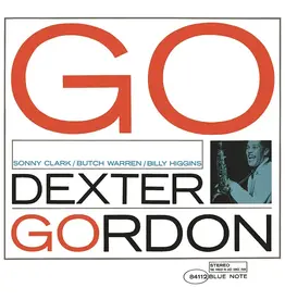 (LP) Dexter Gordon - Go! (Blue Note 85 Classic Blue Vinyl)