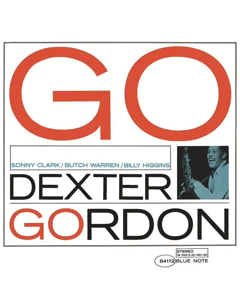 (LP) Dexter Gordon - Go! (Blue Note 85 Classic Blue Vinyl)