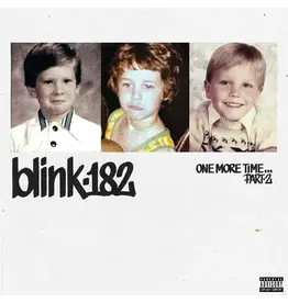 (LP) blink-182  - ONE MORE TIME... PART-2 (Limited Edition Blue Balls 2LP)