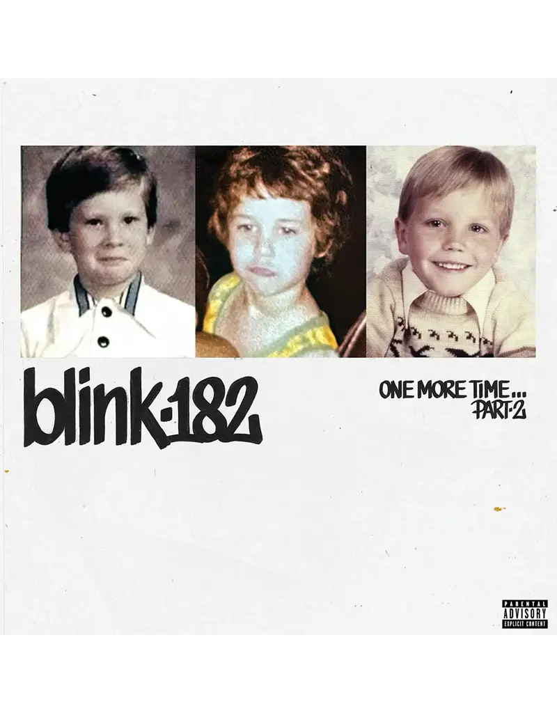 (LP) blink-182  - ONE MORE TIME... PART-2 (Limited Edition Blue Balls 2LP)