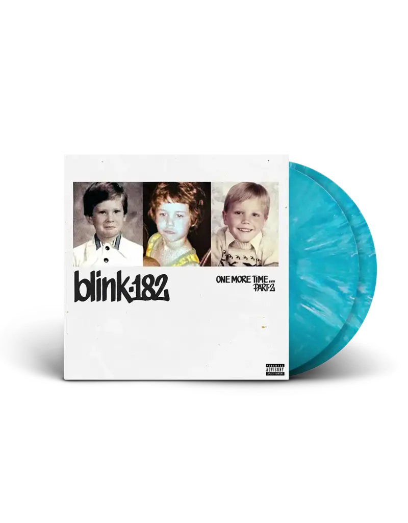 (LP) blink-182  - ONE MORE TIME... PART-2 (Limited Edition Blue Balls 2LP)