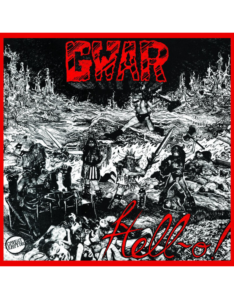 Pit Records (LP) GWAR -  Hell-O! (36th Anniversary) [Limited Edition Splatter Vinyl]