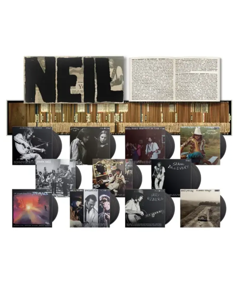 Reprise (CD) Neil Young - Neil Young Archives Vol. lll Takes: 1976 -1987 (17CD)