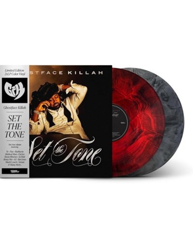 Mass Appeal (LP) Ghostface Killah - Set The Tone: Guns & Roses (Red & Black Marbled 2LP)