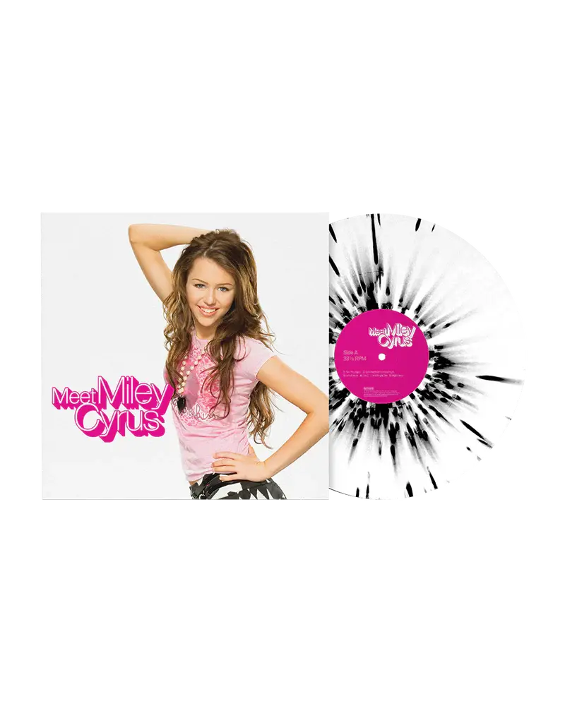 Disney (LP) Miley Cyrus ‐ Meet Miley Cyrus (White & Black Splatter 2LP)