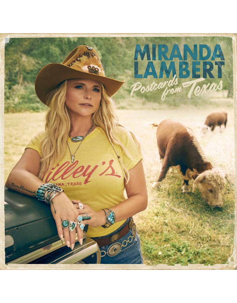 Republic (LP) Miranda Lambert - Postcards From Texas (Sea Blue 2LP)