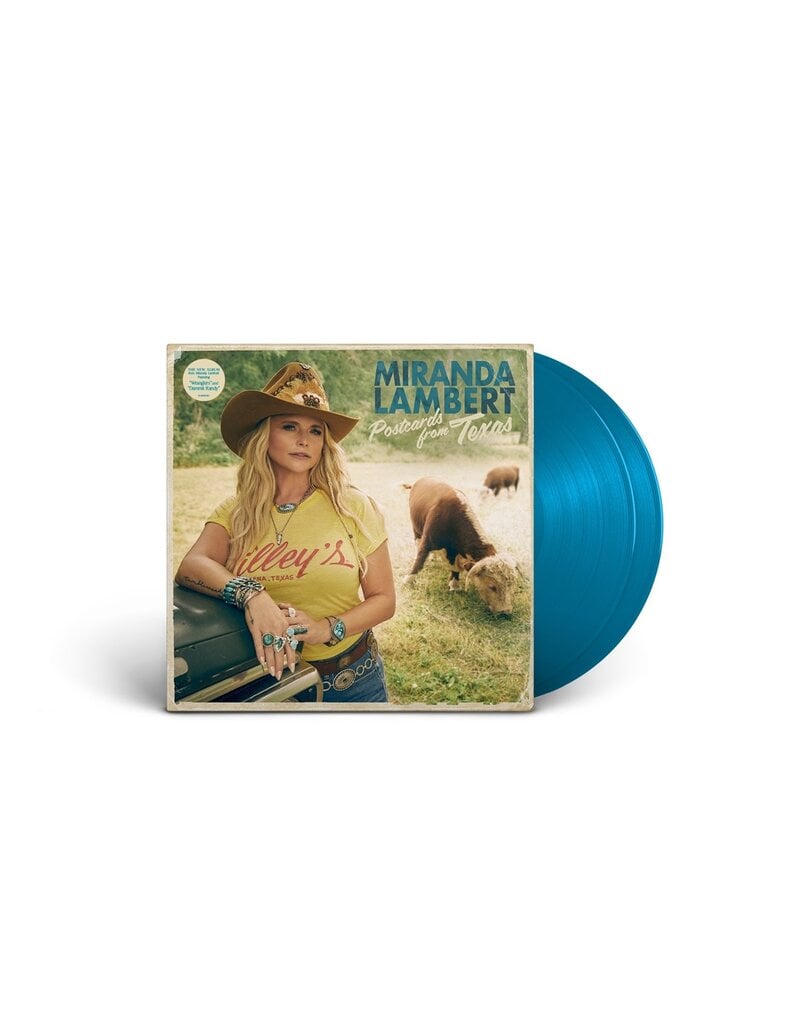 Republic (LP) Miranda Lambert - Postcards From Texas (Sea Blue 2LP)