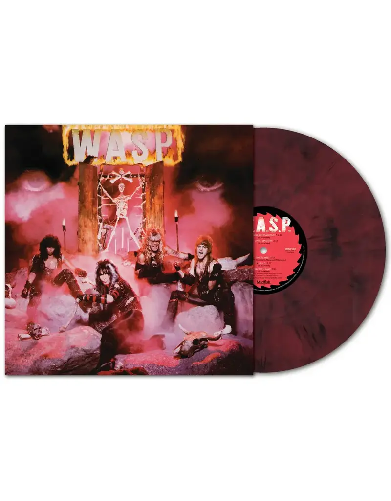 madfish (LP) W.A.S.P. - W.A.S.P. (40th Anniversary High‐Speed Master Marble Vinyl )