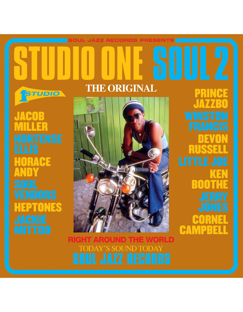 (LP) Soul Jazz Records presents -  STUDIO ONE SOUL 2 (18th Anniversary Edition Yellow Vinyl)