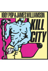 Bomp! Records (LP) Iggy Pop & James Williamson (The Stooges) - Kill City (2024 Reissue) [Clear Blue Vinyl]