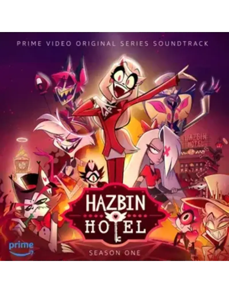 A24 Music (LP) Soundtrack - Hazbin Hotel: Season One (Fire Red Vinyl)