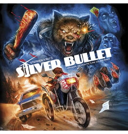 (LP) Jay Chattaway - Silver Bullet: Original Motion Picture Soundtrack (Scarlet & Grey Vinyl)