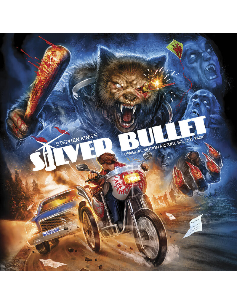 (LP) Jay Chattaway - Silver Bullet: Original Motion Picture Soundtrack (Scarlet & Grey Vinyl)