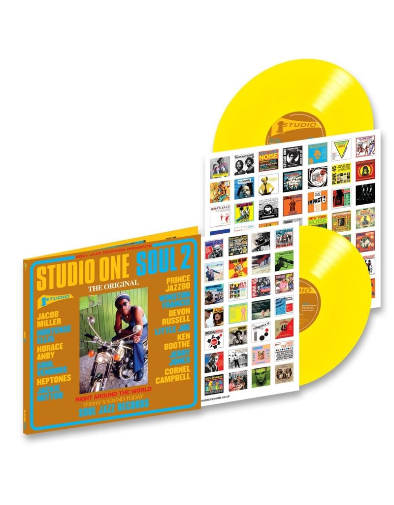 (LP) Soul Jazz Records presents -  STUDIO ONE SOUL 2 (18th Anniversary Edition Yellow Vinyl)