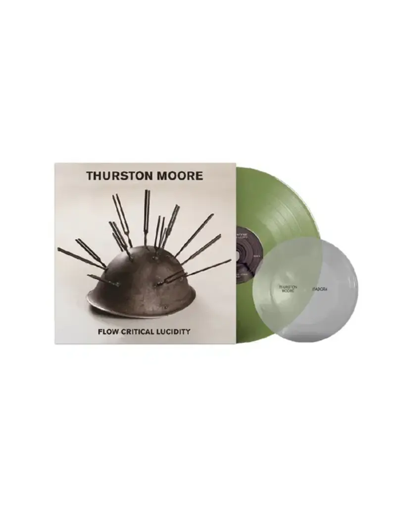 Daydream Library (LP) Thurston Moore - Flow Critical Lucidity (Exclusive Green Vinyl + Clear Flexi Disc)