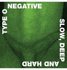 Rhino-Warner (LP) Type O Negative  - Slow Deep And Hard (Green and Black Vinyl) [Rocktober 2024]